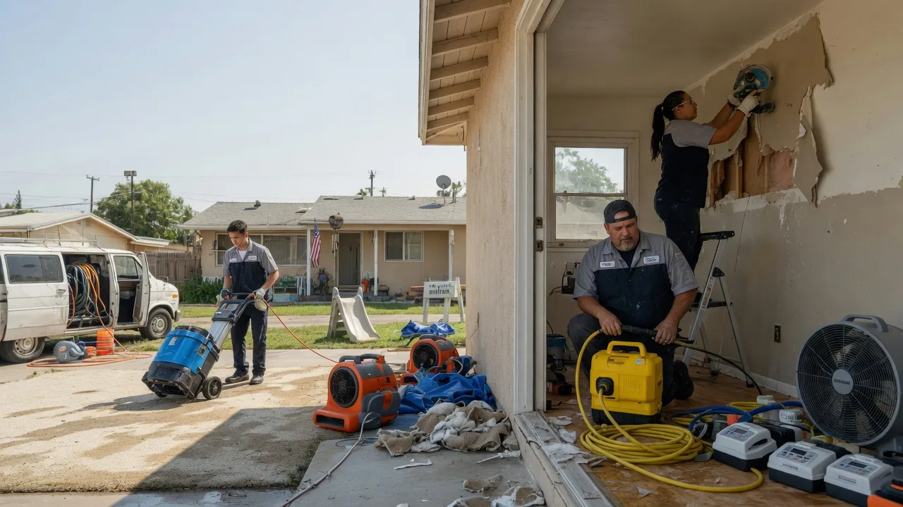 Water Damage Restoration in Garciasville, TX near me